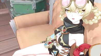 Genshin Impact - Jahoda & Aether’s Passionate Sex | 3D Hentai Animation with Moaning