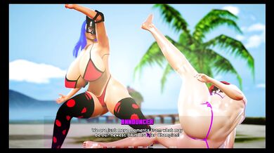 Prologo parte 2.1 dos super tetonas pelean por mi mano, que hare? les hare el favor de ser mias. juego hentai con expansion de senos,lucifer my jefa