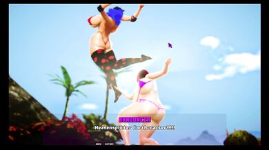 Prologo parte 2.4 dos super tetonas pelean por mi mano, que hare? les hare el favor de ser mias. juego hentai con expansion de senos,lucifer my jefa