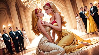 High School Reunion Turns Wild Orgy - Redhead, Blonde & Brunette in Hot Group Passion with Old Classmates