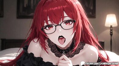 Thick goth mommy JOI cum with mommy + semen countdown F4M