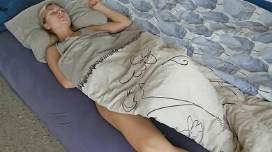 I caress my tight, pink pussy and bring myself to a sweet orgasm.