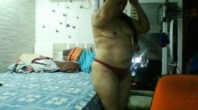 THEY'RE ALONE AT HOME AND THE OLD MAN IS FUCKING HER HARD