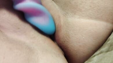 Getting wet and cumming before daddy gets home part 2