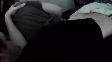 Neighbors hot amateur milf hotwife keeps cumming over!