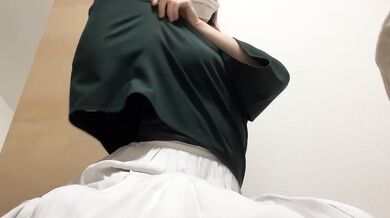 In Teacher's long skirt...
