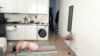 Flexible girl Stretching