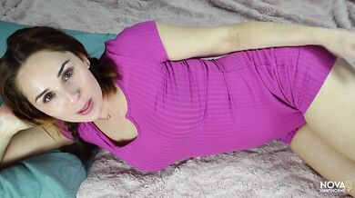 Natural Authentic Masturbation and Orgasm by Aussie Redhead