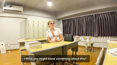 Skolflickan - Swedish Schoolgirl Caught 