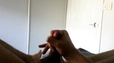 Teasing with cumshot | Australian teen