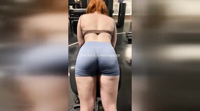 18yo Swedish Redhead Fucked by Trainer on TikTok Live!