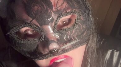 BIG REVEAL‼ I finally showing my eyes. Just for you Whering a lace mask