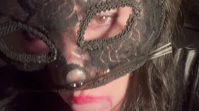 BIG REVEAL‼ I finally showing my eyes. Just for you Whering a lace mask