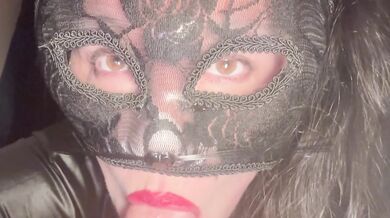 BIG REVEAL‼ I finally showing my eyes. Just for you Whering a lace mask
