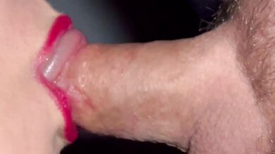 He fucked me in my mouth and left a massive cum