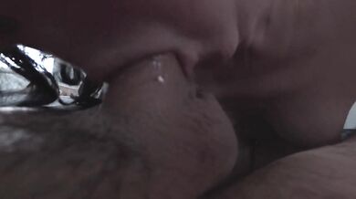 POV Homemade Married MILF Cheating, I give my lover a secret blowjob Forbidden fantasy