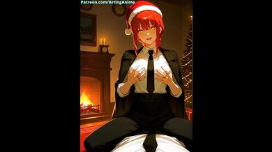 Makima's New Year Temptation - AI Chainsaw Man Animation