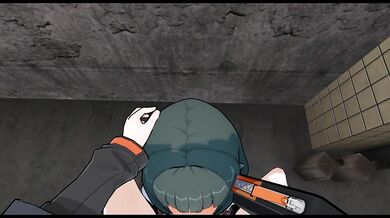 [ZZZ] Jane Doe Teases Wise in Alley: Footjob, Blowjob & Wall Press Creampie
