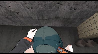 [ZZZ] Jane Doe Teases Wise in Alley: Footjob, Blowjob & Wall Press Creampie