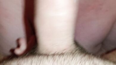 Sucking on daddy's cock
