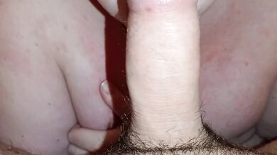 Sucking on daddy's cock