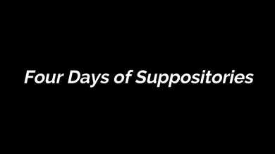 FREE PREVIEW - Four Days of Suppositories Asshole Fetish - Rem Sequence