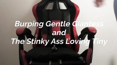 FREE PREVIEW - Burping Gentle Giantess and the Stinky Ass Loving Tiny - Rem Sequence