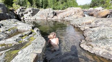 Summertime fun at the Waterfall - RosenlundX - 4k 60fps