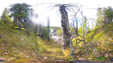 Sex at a Waterfall - RosySkye - 360