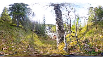 Sex at a Waterfall - RosySkye - 360
