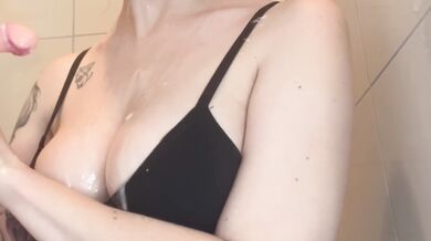 Bukkake JOI “cover me in cum” one man bukkake