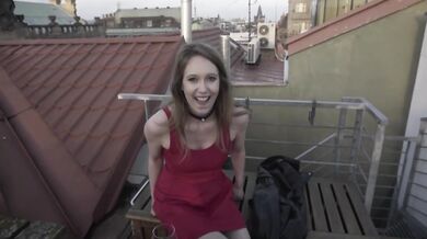 OMG public anal and squirting, in the middle of prague HOW DIDNT I GET CAUGHT??? (trailer)