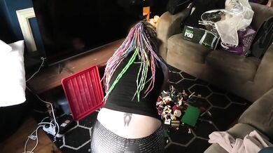 FREE PREVIEW - Frustrated Stepmom Cleaning with Buttcrack - Rem Sequence