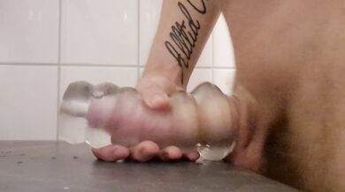 Fucking my fleshlight and moaning in swedish