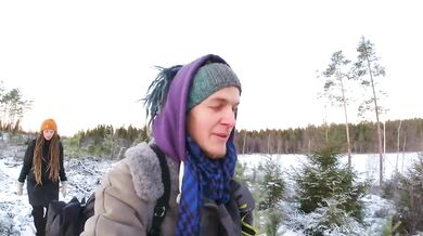 Sex on a frozen lake - RosenlundX - HD