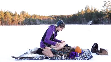 Sex on a frozen lake - RosenlundX - HD