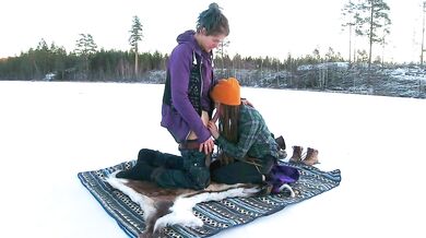 Sex on a frozen lake - RosenlundX - HD