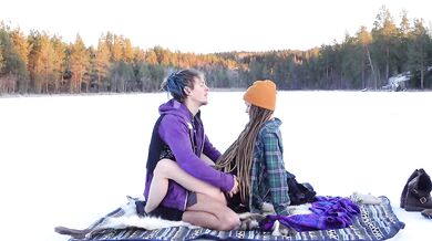 Sex on a frozen lake - RosenlundX - HD