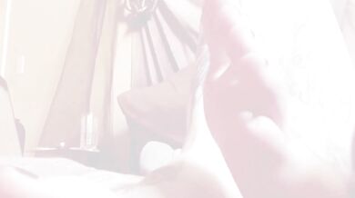 Foot worship tease