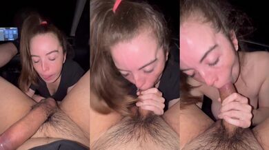 Slut loves giving blowjobs