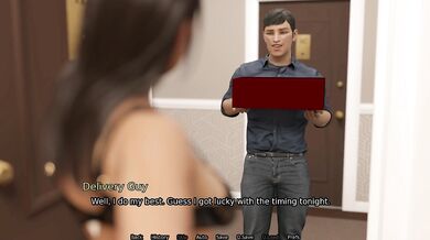 The Adored Marriage - Chapter 5 - Evelyn opened the door in lingerie for the delivery guy