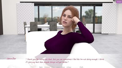 My Stepbrother's Wife #16 Jennifer let me to unhook her bra