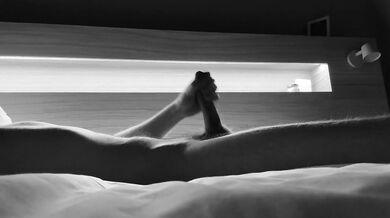 Boy masturbating before bedtime
