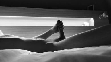 Boy masturbating before bedtime