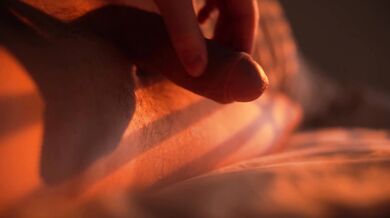 Slowly wake up with me | Gently touching my soft dick until it grows