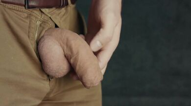 My dick grows and then cum 4K