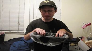 Solo Male Goes Down Under on Some Aussie Snacks and Gags