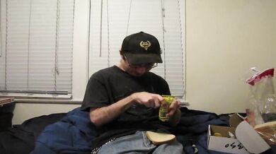 Solo Male Goes Down Under on Some Aussie Snacks and Gags