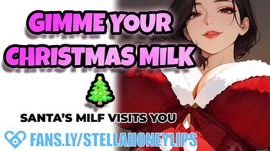 Santa’s MILF Wife Comes Down the Chimney… and Rides You for Christmas | F4M Gentle FDom Audio Roleplay