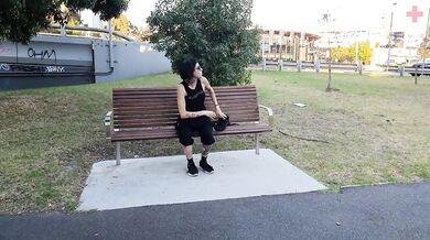 FLASHING the camera in public - Eli Skye